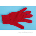 Red Working cotton gloves